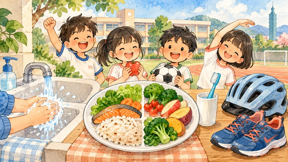 國小三年級健體：我的餐盤、運動安全與用藥安全
