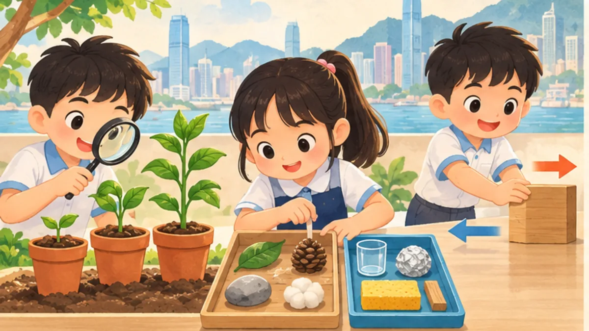 小三科學科：生物、物料與力