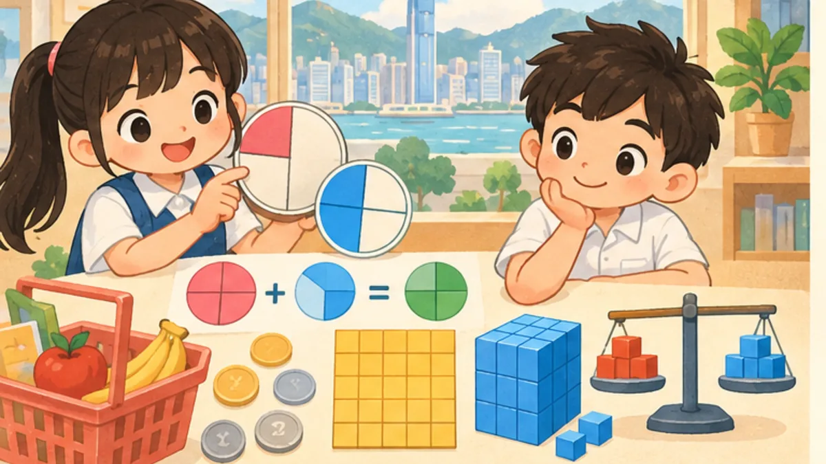 小五數學：分數、小數、面積與體積