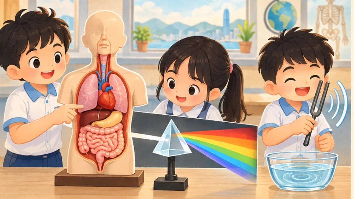 小五科學科：人體、光與聲音