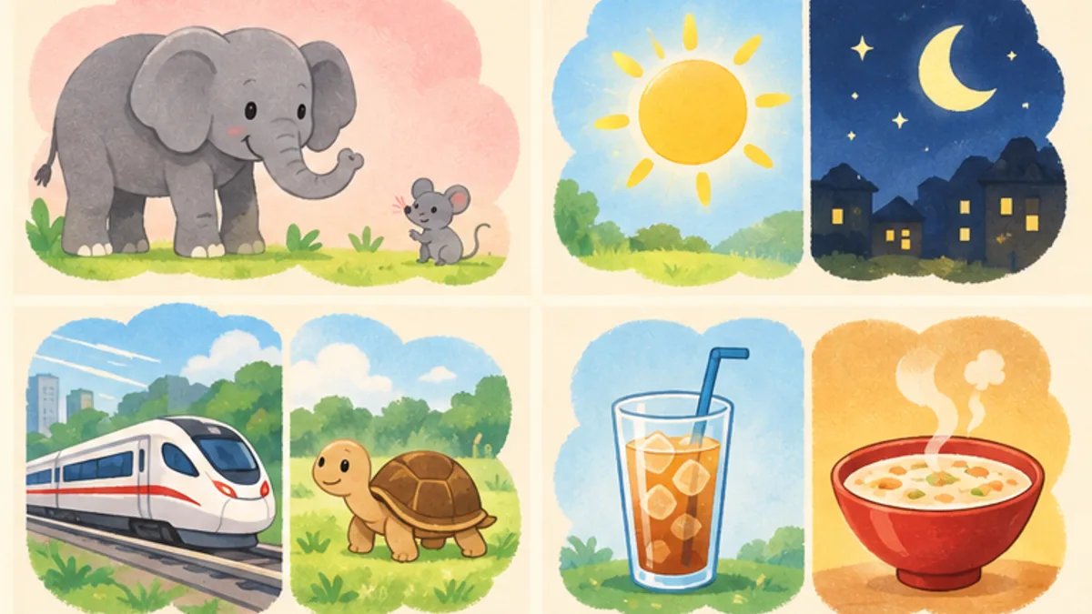 小三中文：近義詞反義詞速配