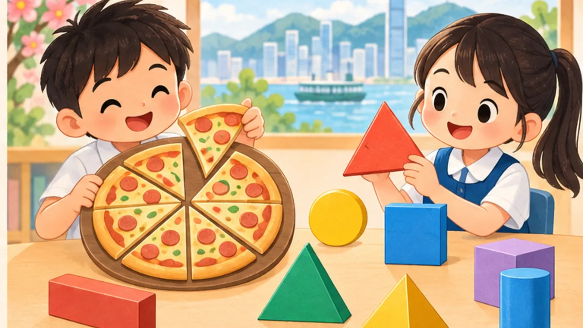 小三數學：分數入門同圖形