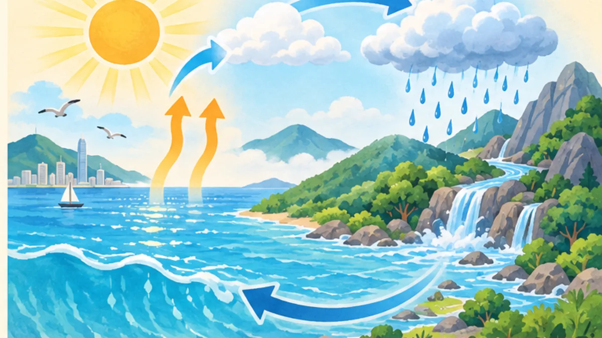 高小科學：水循環與天氣現象