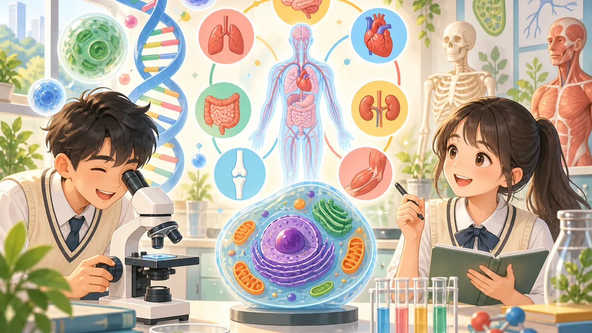 DSE 生物：細胞與人體系統速測